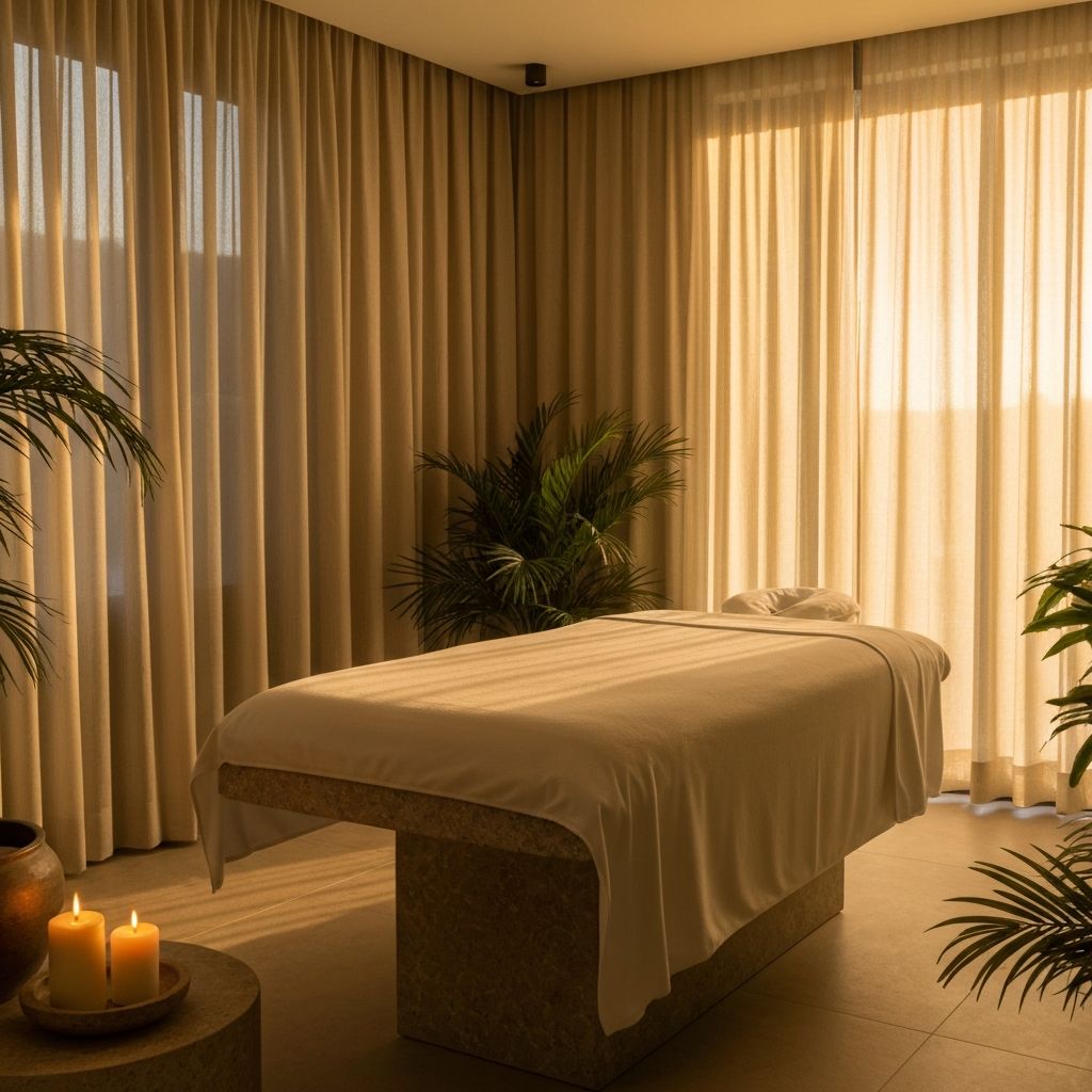 Inside Spandan Wellness spa