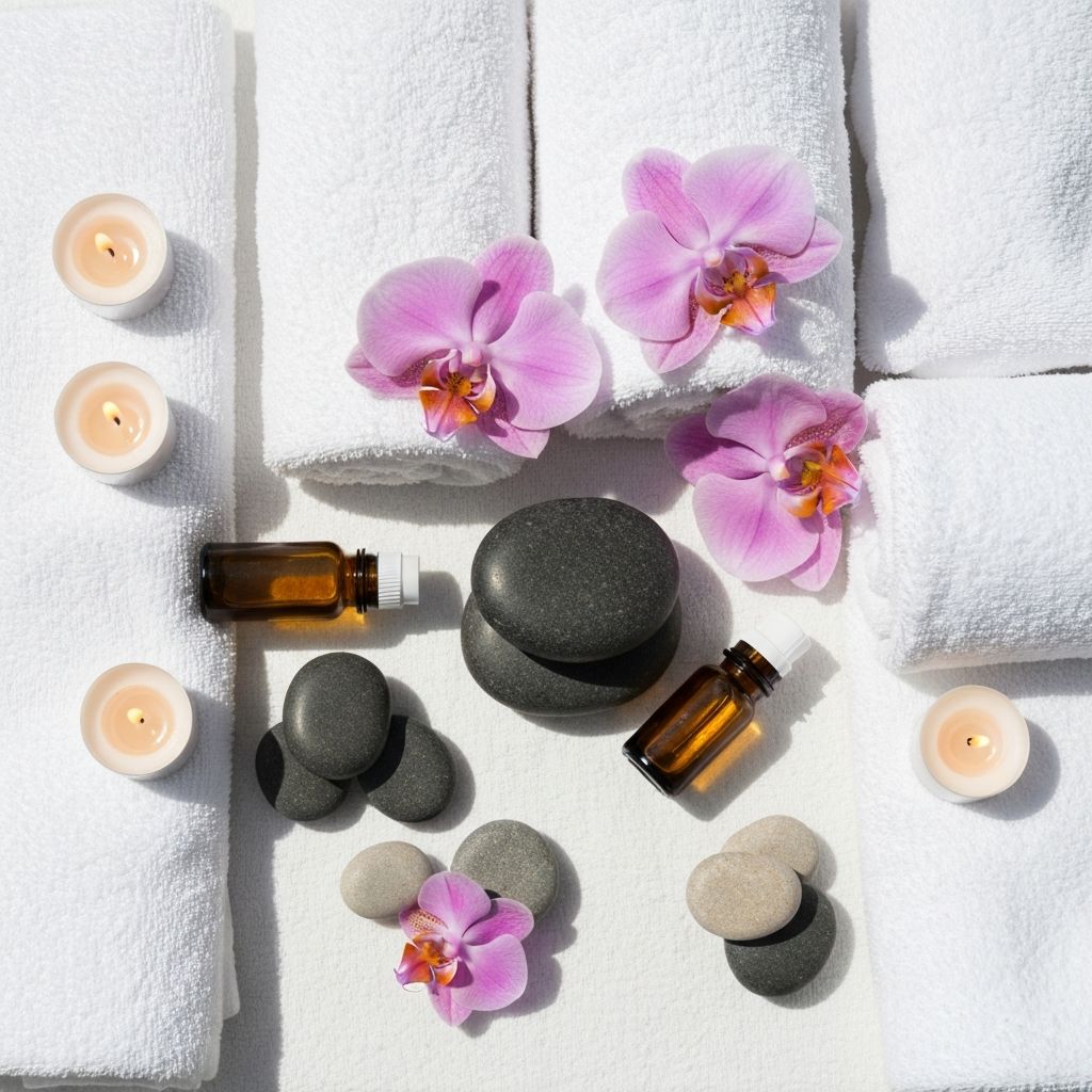 Essential oils and stones